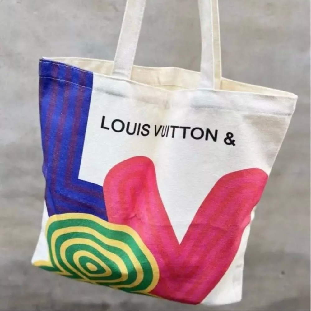 Louis Vuitton multicolor Limited edition Canvas Eco Tote Bag handbag